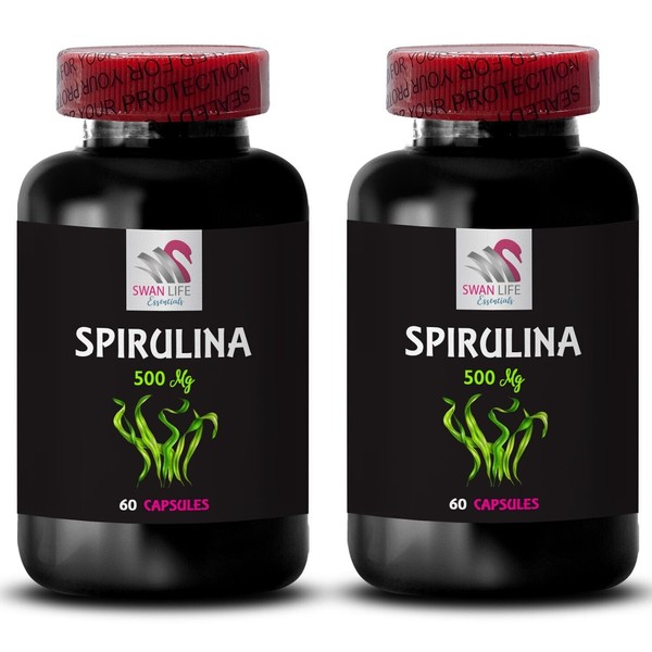 SWAN LIFE ESSENTIALS Green superfood powder - SPIRULINA - Algae