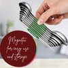Magnetic Measuring Spoons Set of 9 Stainless Steel Dual-Sided Stackable