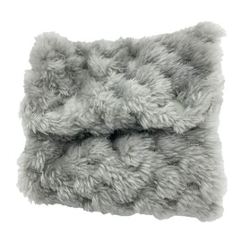 Handmade Centre Back Cover ONLY compatible with AIRFIT F30/F30i & Phillips Dreamwear Fleece CPAP BIPAP approx 9cmx8cm for Sleep Apnea VARIOUS COLOURS (LIGHT GREY)