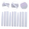 Baluue 10pcs Double-sided Nail Files for Natural and False Nails