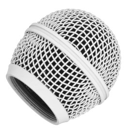 Ersatz Mikrofon Schutzgitter Kugelkopf Mikrofonkopf ersetzen Gitter Mikrofonkugel Ersatz Mit Integriertem Windschutz Für SM58S SM58LC BETA58 BETA58A SA M30 SV100 UT2 PGX24 SLX4