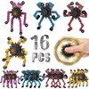 16 Packs Funny Sensory Fidget Toys,Deformable Chain DIY Robot Spinners Fingertip Stress Relief Gyro Toy Birthday Gifts Goodie Bag Easter Basket Stuffers Classroom Prizes Party Favors for Kids Adults