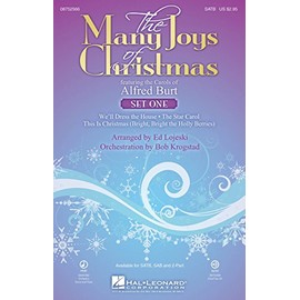 Hal Leonard The Many Joys of Christmas (Set One) (Featuring the Carols of Alfred Burt) CHOIRTRAX CD by Ed Lojeski
