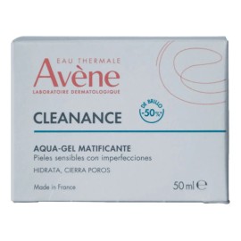Avène Cleanance Aquagel Hidratante Matificante 50ml Sensible Día/noche