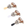 3pcs 3 Way Guitar Toggle Switches Short Straight Switch with