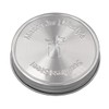Mason Jar Lifestyle 5 Pack Stainless Steel Storage Lids with