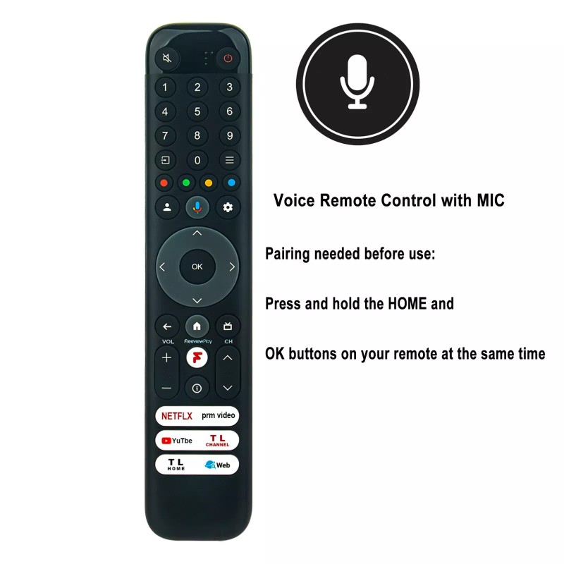 For TCL RC833 GUB1 Replace Voice Remote for TCL C645