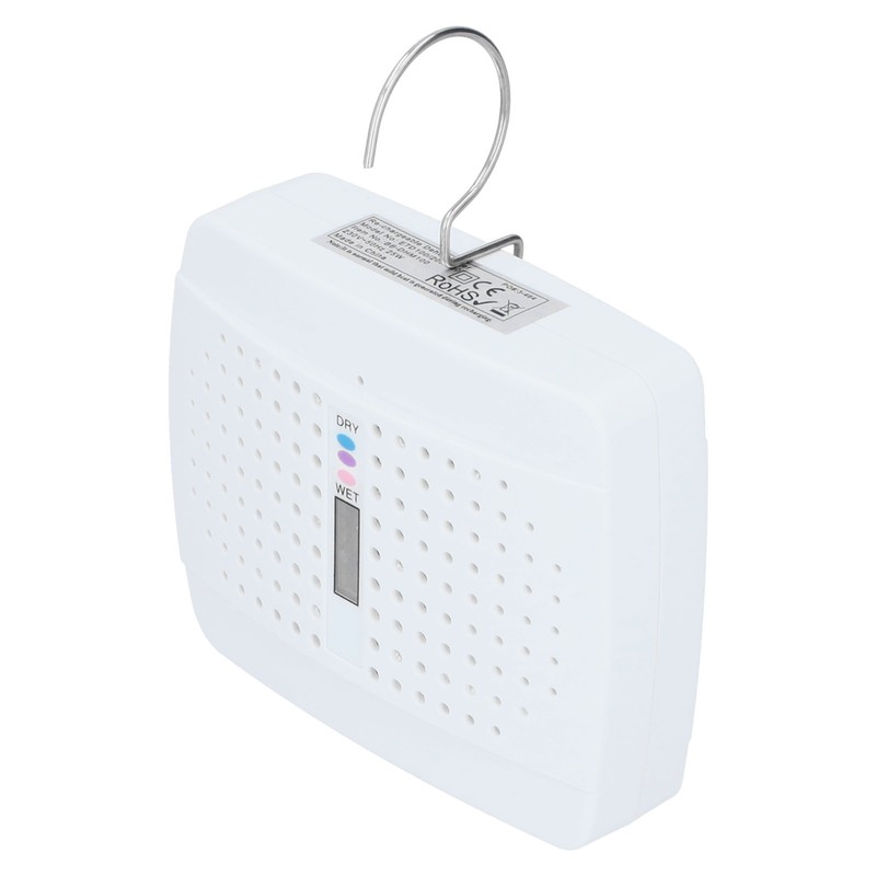 Mini Dehumidifier Reusable Mute Bookcase Wardrobe Moisture Absorber Equipment White