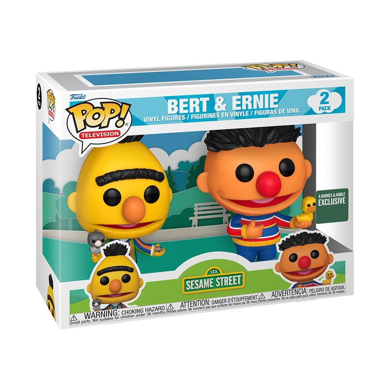Funko POP 2PK Excl SS S3 Bert & Ernie