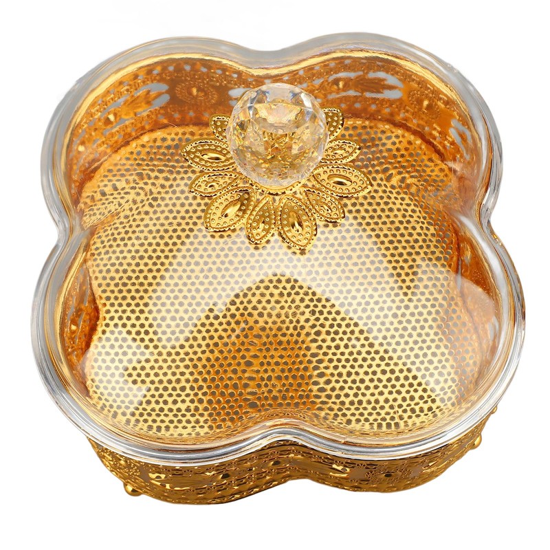 Cookie Jar, European Style Large Jar Sweet Jar with Compact