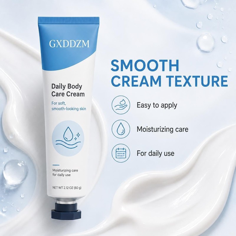 Crema Corporal de Uso Diario, Cuidado Hidratante, 60 g