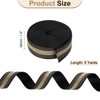 sourcing map 5 Yards Nylon Webbing Strap, 1 3/8-inch(38mm) Striped