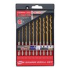 Custom Kobo 10 Piece Hex Shank HSS Steel Titanium Drill