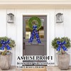 2Pcs Patriotic Wreath Sash for Front Door, Wreath Satin Sash