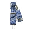 Cencibel Smart Casual Blue Skulls Patterned Clip Suspenders (One Size,