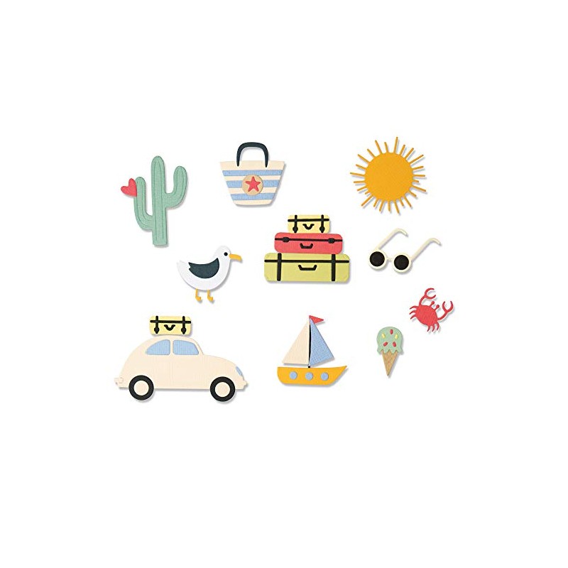 Sizzix Thinlits Die Set 26PK 664471 Summer Days by Sharon