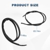 QCESEV Roof Drip Molding Strips Weatherstrip Compatible with Toyota Prius