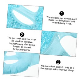 FOMIYES 1pc Gel Mask Lady Facial Mask Facial Care Mask Women Facial Mask Lady Reusable Facial Mask Face Care Mask Face Cooling Mask Cosmetic Miss Face Mask