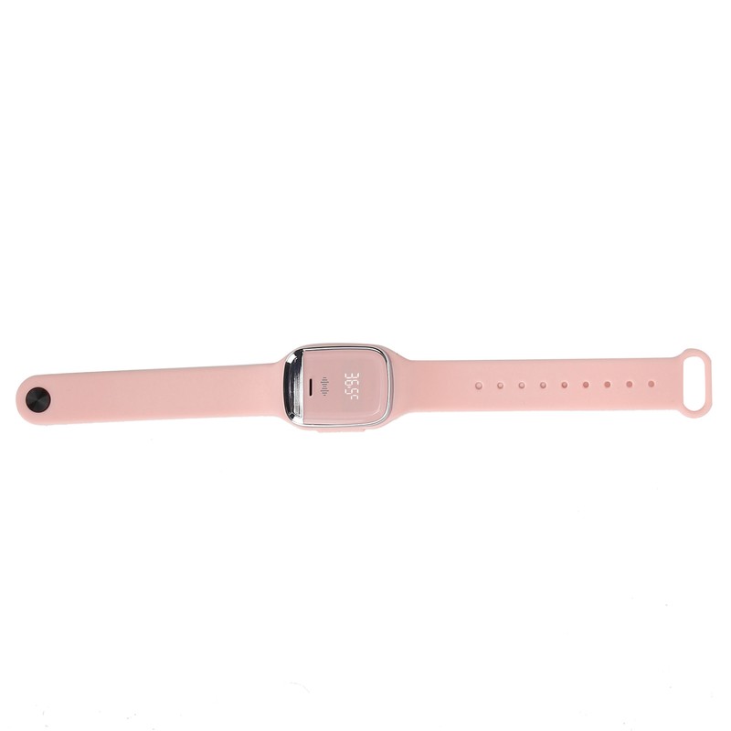 Outdoor Ultrasonic Mosquitoes Repeller Bracelet Portable Electronic Repellent WatchPink