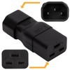 2 Pack IEC320 C14 to C19 AC Power Adapter, WINXUS