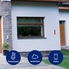 TFA Dostmann 12.2051.05 Indoor and Outdoor Thermometer for Measuring Outdoor
