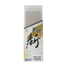 Naniwa NA-0300 Goken New Professional Finishing Whetstone #3000, 8.3 x 2.8 x 0.6 inches (210 x 70 x 15 mm)