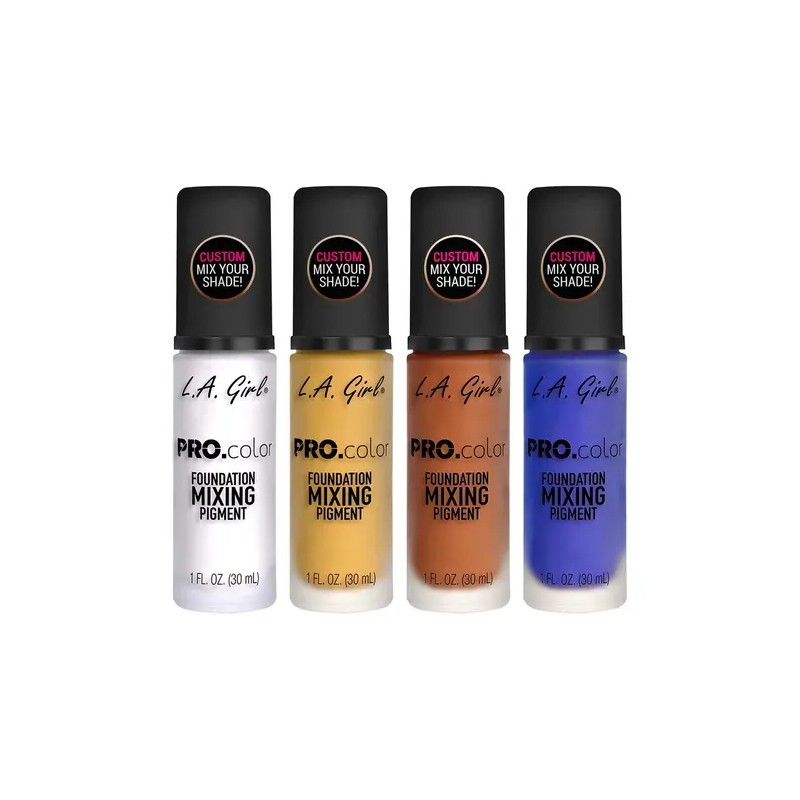 Base De Maquillaje Líquida L.a. Girl Pro Matte Naranja 30ml