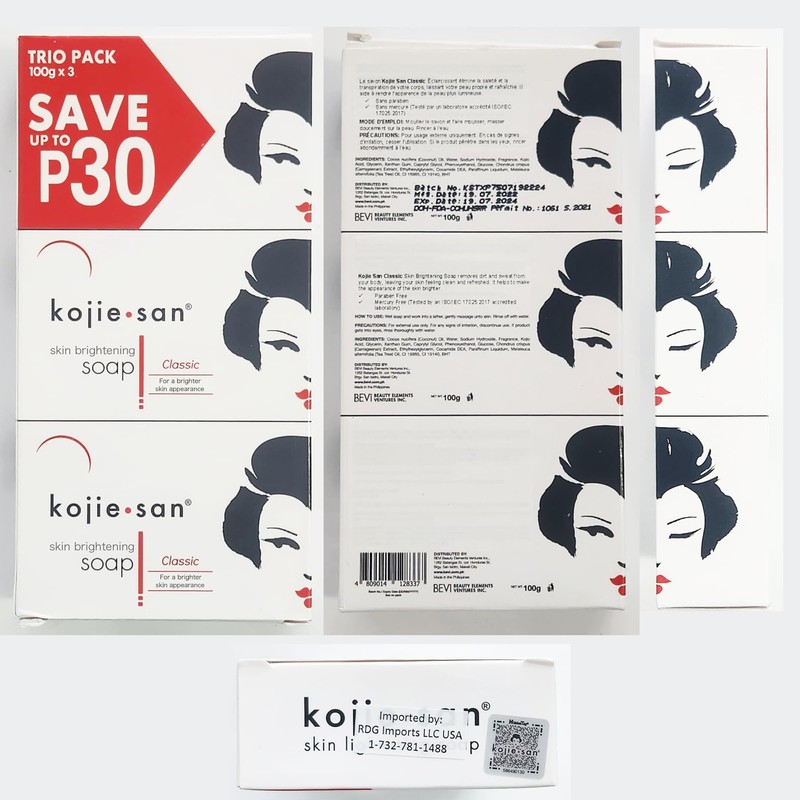 Kojie San Skin Brightening Soap - Original Kojic Acid Soap