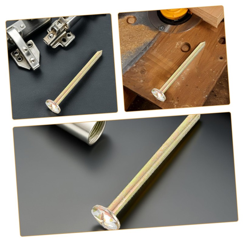 Kisangel 8pcs Stainless Steel Survey Stakes for Accurate Property Line