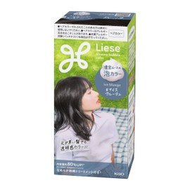 Liese Bubble Color Ice Bruges Hair Color for Black Hair (4.3 fl oz (115 ml)