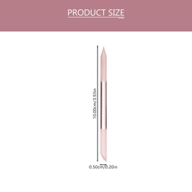 WOONEKY Nail Art Practice Hand Tool Glass Manicure Nail Files Sturdy and Portable Suitable for Home