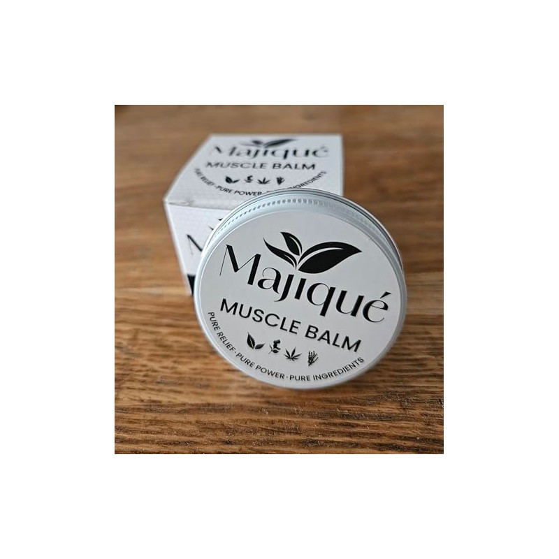 Majiqué Muscle Balm, Natural Relief, Pure Ingredients
