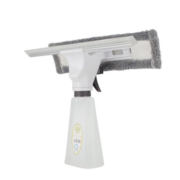 Window Squeegee, 3 in 1 Window Squeegee with Spray/Wipe/Squeegee