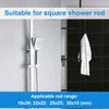 Granvoo Universal Hand Shower Holder, Shower Head Holder, with 4