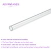 DMiotech 2pcs 9mm x 15mm (0.35" x 0.6") Clear Acrylic