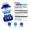 Dr. Martin´s Nutrition Resveratrol 1000 Mg 180 Cápsulas Antioxidante Hecho