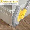Lalafancy Baseboard Cleaner Tool with Long Handle 3 Reusable Cleaning