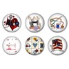 Sewing and Quilting Refrigerator Magnet Set