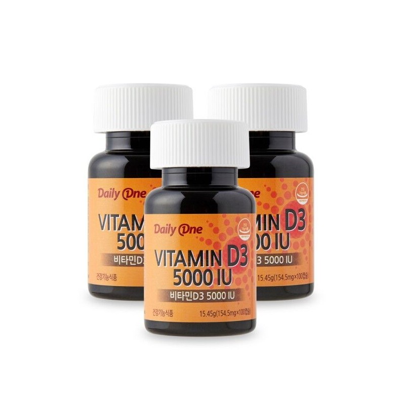 Daily One [Daily One] Vitamin D3 5000IU high content 154.5mg