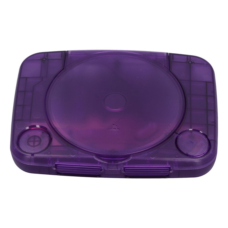 GOWENIC Carcasa de Repuesto para Consola Retro Translúcida, Carcasa Completa