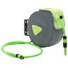 CHARMMA Automatic Retractable Water Hose Reel Wall Mounted 65.6'+6.6',Garden Hose
