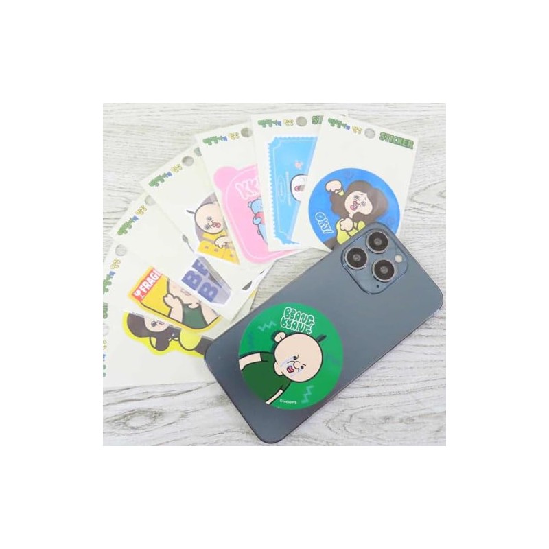 BB14 Panpan-kun's Everyday [Die Cut Sticker] Waterproof Sticker/Cat