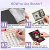 100 Envelopes Money Saving Challenge Binder, A5 Budget Binder with