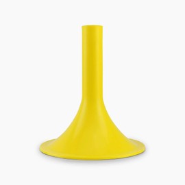 Slalom pole base 1.25"(30mm) - Yellow