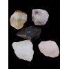 Baneful Justice Balance Magick Crystals Set Amethyst Quartz Obsidian Carnelian