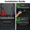 XDV Car Seat Organizers,Multi-functional Back Seat Protectors, Storage Pouches, and
