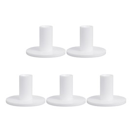 PATIKIL 1.4 Inch Rubber Golf Tees, 5 Pack Tall Practice Training Driving Range Tees Stable Ball Holder for Outdoor Indoor Hitting Mat, White