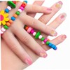 FOMIYES Cartoon Fake Nails for Boys and Girls Boxes Pieces