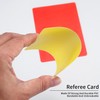 Referee Cards Set, Football Referee Red and Yellow Cards with
