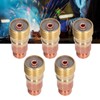 5Pcs 3/32in Gas Lens Collet Body Metal Welding Connector Replacement